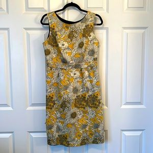 Floral print sheath dress